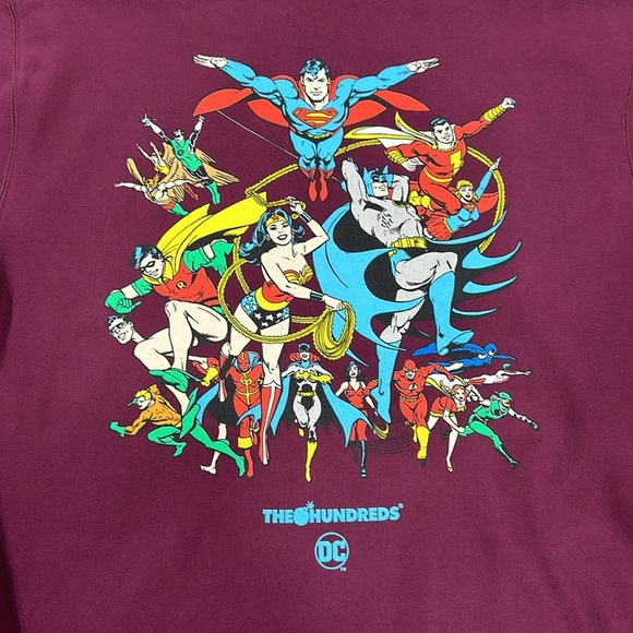 The Hundreds X DC Comics Justice League Pullover Hoodie - 2XL - Picture 5 of 8